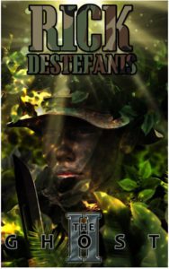 Solider in brush with kbar knife